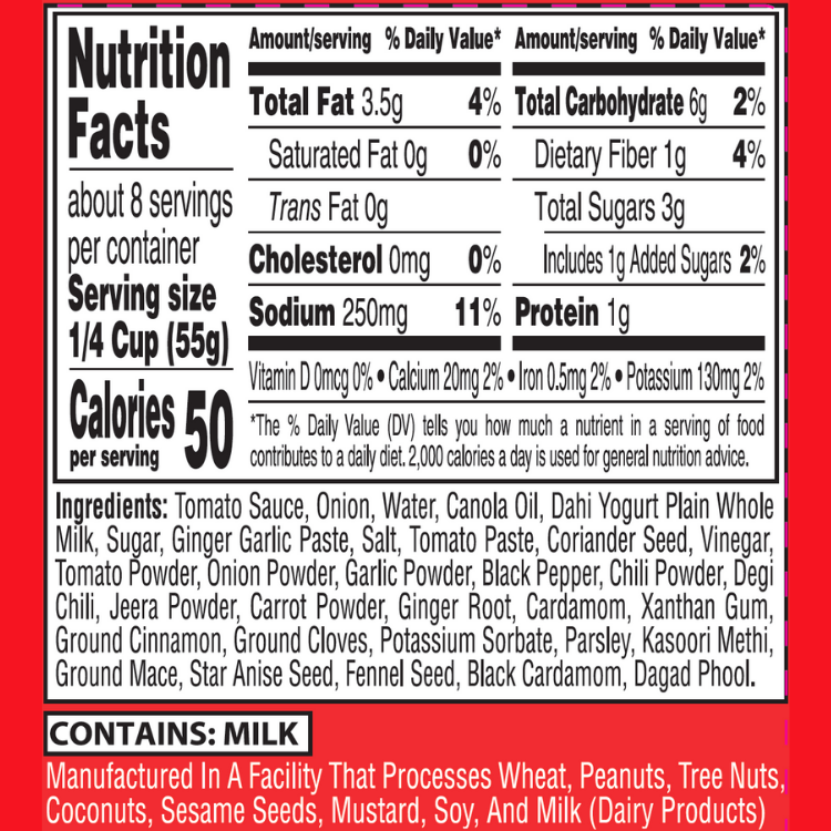 Butter Chicken Simmer Sauce